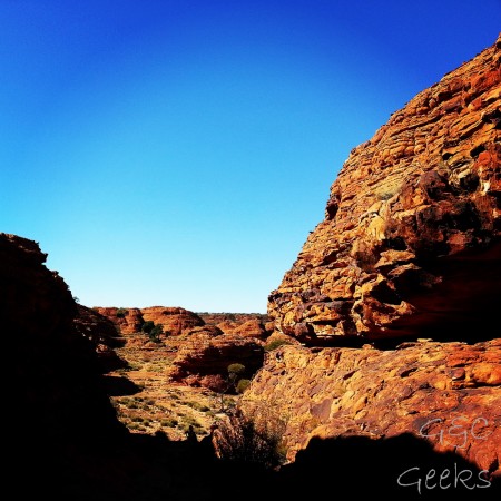 3-désert de roche kings canyon