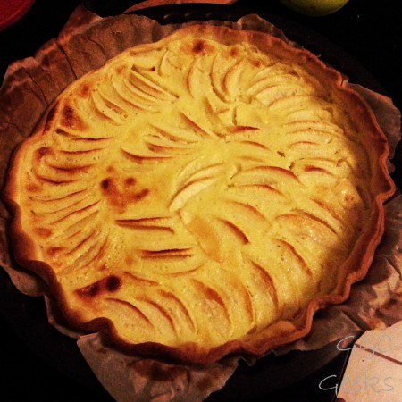 tarte aux pommes alsacienne