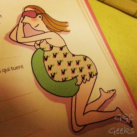 illustration grossesse paresseuses
