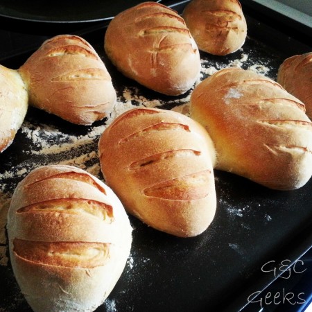 petits pains fait maison blanc